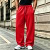 Gefütterte Herren-Sweatpants mit entspannter Passform und geradem Bein für Freizeit und Sport