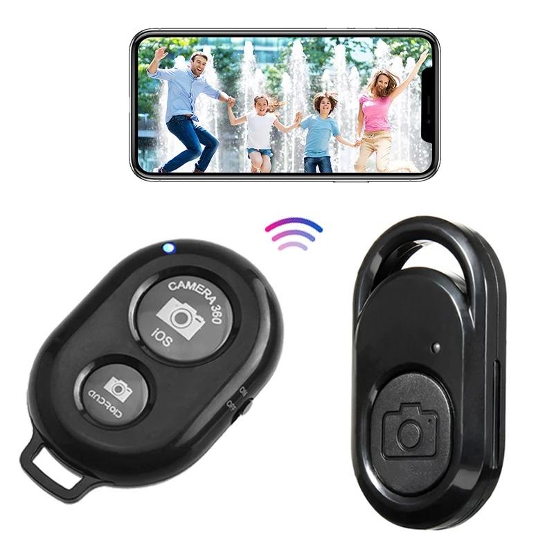 Wireless Remote Shutter Release Phone Tripod Stand Bluetooth-compatible Selfie Stick Remote Control Shutter Camera Controller 5