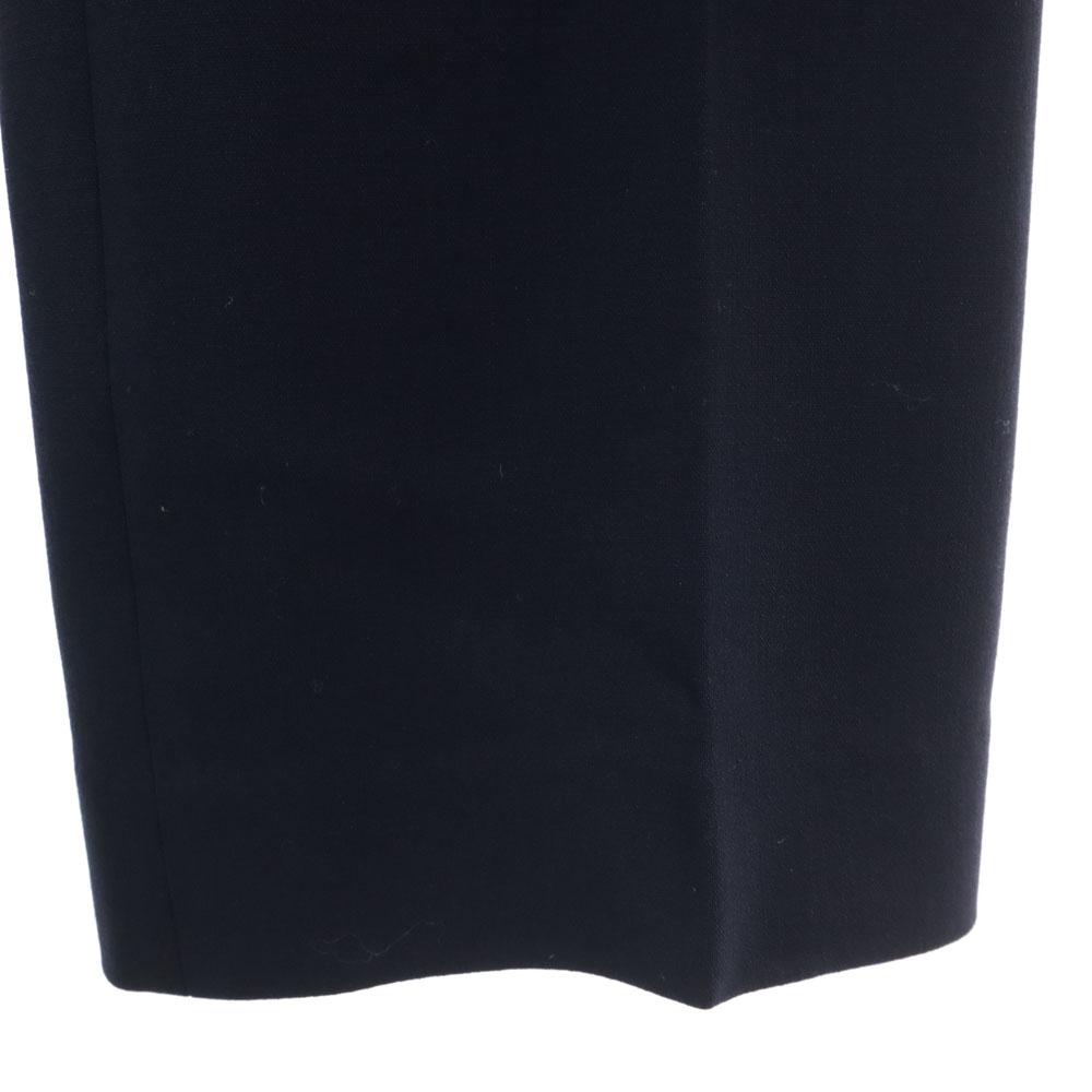 Celine French Wool Blend Slacks Pants 40 Navy Women Used