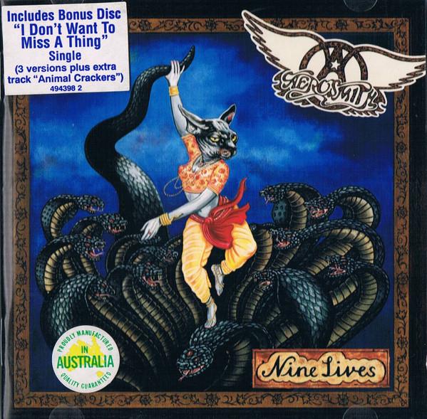 

CD AEROSMITH - Nine Lives 4943982 Columbia 1998 Australia Rock Used