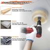 A96I-6-19/64 Hole Saw For Recessed Lights,Hole Saw Dust Bowl For Recessed Lighting 6In Include 3/8In Hex Shank&SDS Plus Arbor