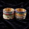 Traditional Vintage Cloisonne Bangle Enamel Women's Hand Bracelet Fashion Flower Bangle  Girls