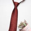 8CM Floral Neck Ties Adjustable Wedding Necktie Men Casual Business Formal Tie  Party