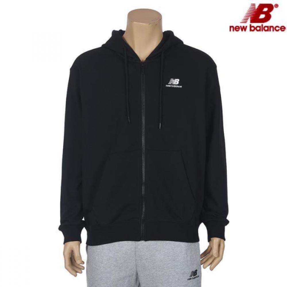 

New Balance Худи Essentials с маленьким логотипом на молнии Nbmdec1013 19 blacks/100
