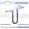 19cm Noise Reduction Effects Pedal Patch Cable - Short Musical Instrument Accessory for Single Pedal Connection