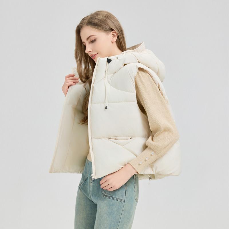Women's Warm Solid Color Vest For Autumn And Winter