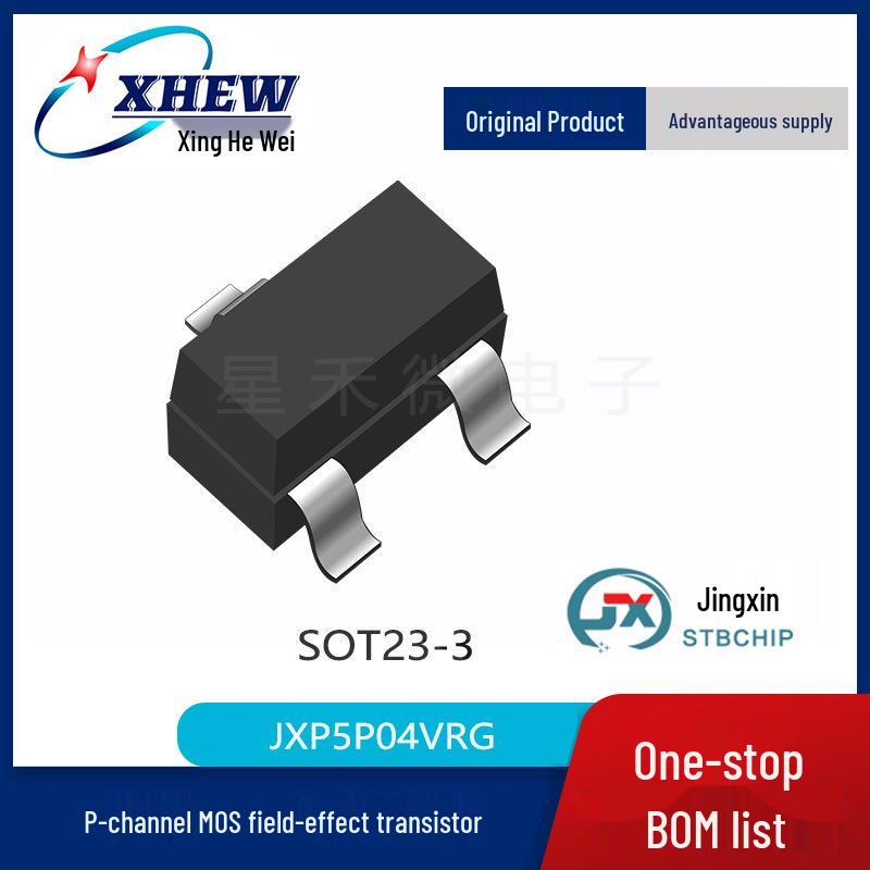 

Jingxin JXP5P04VRG 40V/5A P-Channel MOSFET, SOT-23 package