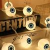 Flashing LED Ghost Eye String Lights: Outdoor Halloween Decoration