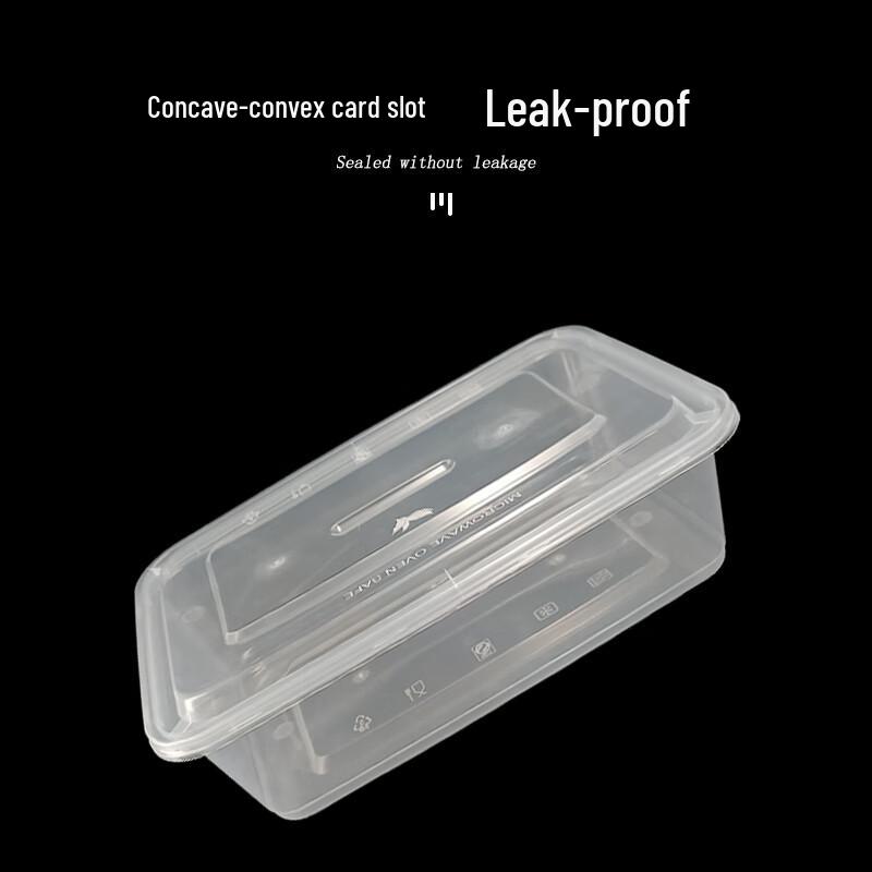 Disposable Rectangular Food Containers