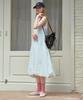 Koseuegeu Balloon Sleeveless Dress_Ehon6271 (White)
