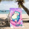 Customizable personalized beach towels Pokémon themed designs.Suitable for the beach, yoga, sports;ideal as beach accessories