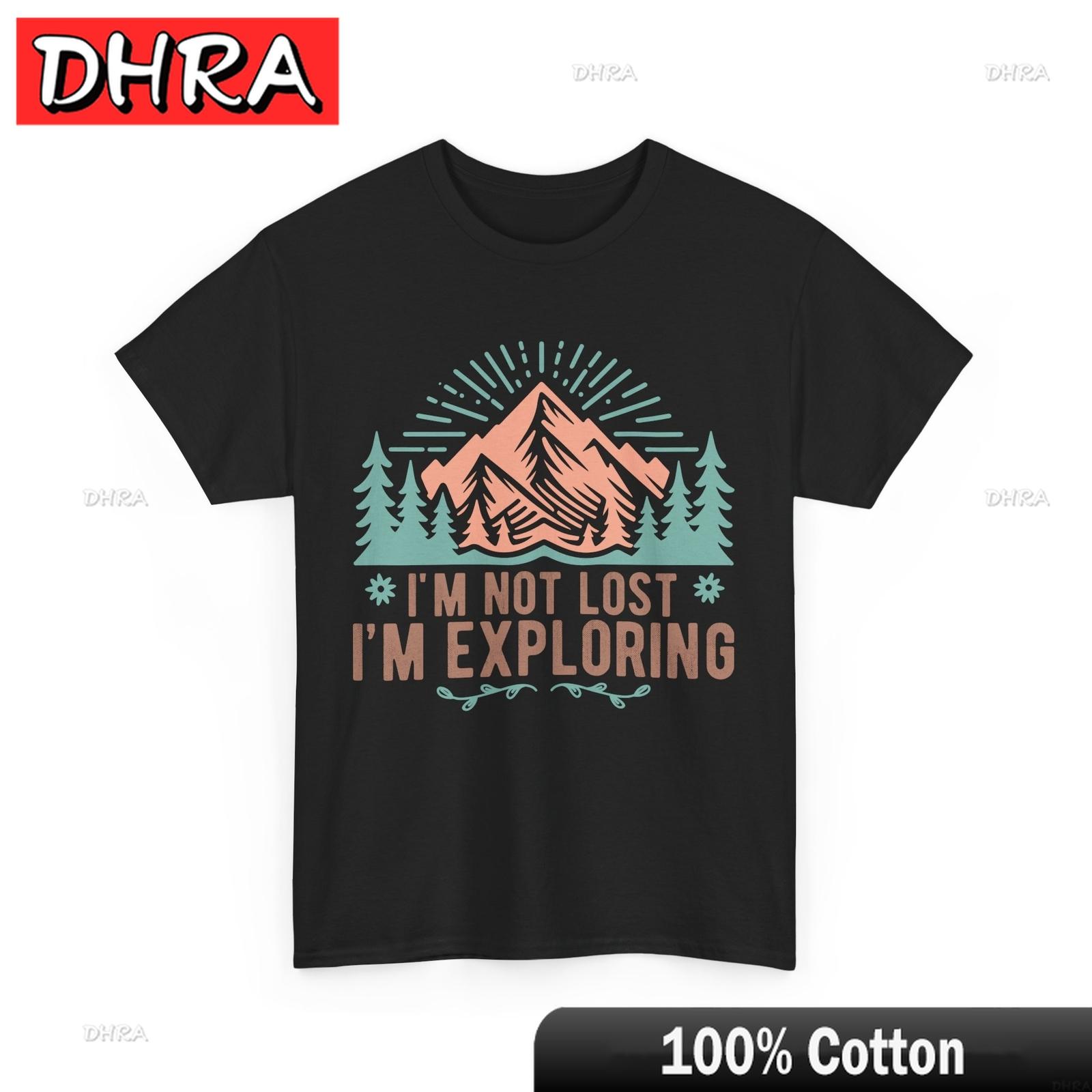 

Mountain Lover TShirt Explore Nature Tee Im Not Lost Im Exploring Shirt Cool Retro TShirts Urban Y2K Unique Tees TShirt S
