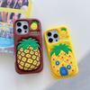 Compatible Apple iPhone 17 Pro Max 3D Pineapple Phone Case - Drop-Proof for iPhone 13/14/15/16/17 Models.