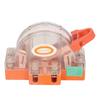 Interruttore a coltello bipolare con guscio trasparente 2P 100A Interruttore di sicurezza a coltello con indicatore LED per