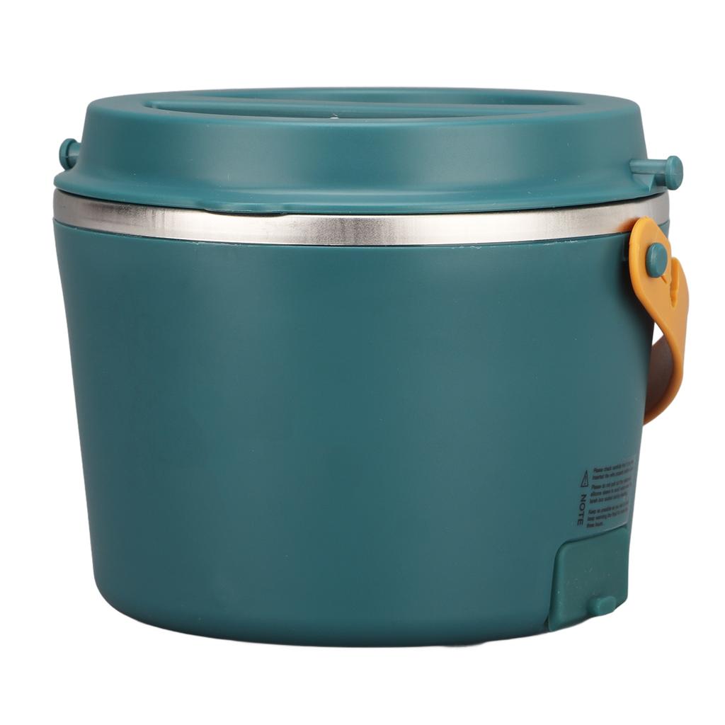 Încălzitor de prânz electric din oțel inoxidabil, versatil, cu încălzire rapidă, 1,2 l, încălzitor de prânz portabil