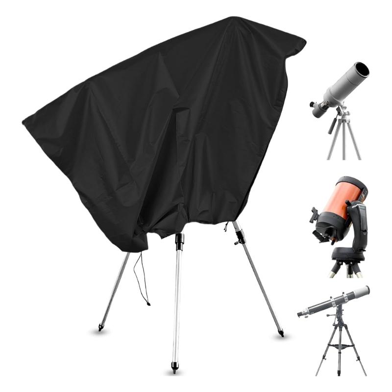 Telescope Cover Waterproof Outdoor Telescope Dust Cover with Adjustable Drawstring Astronomical Accessories for Indoor