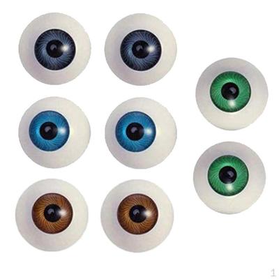 26mm Round Plastic Doll Puppet Eyes Eyeballs Making Mask