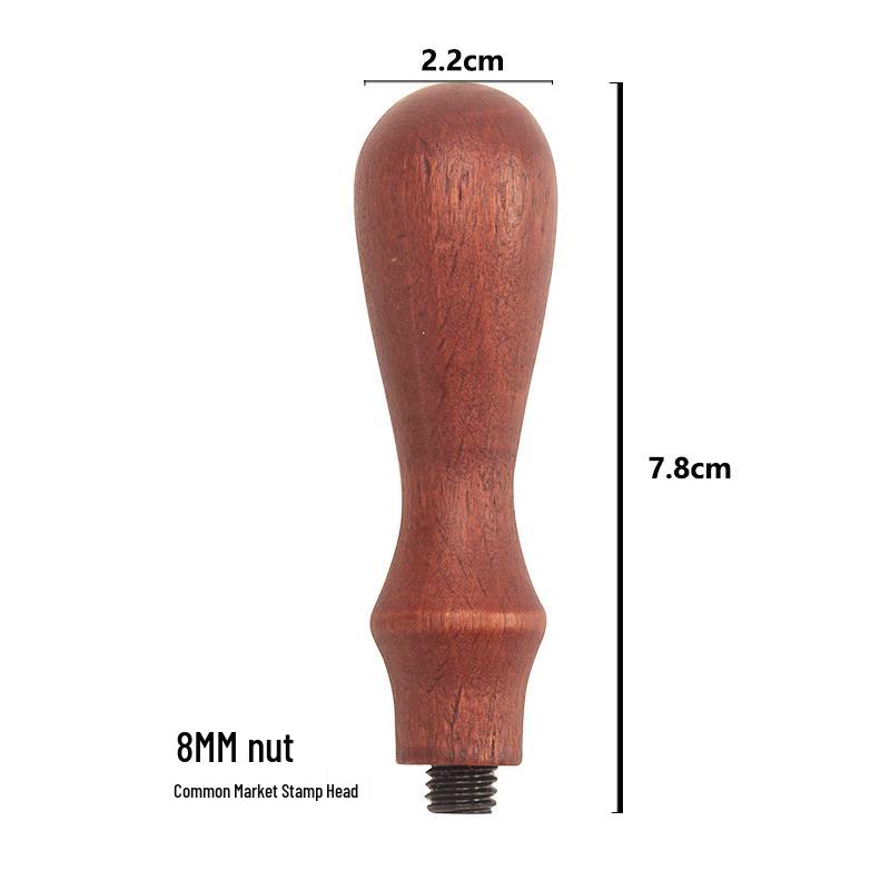 

Master Wei Universal Wax Seal Stamp Set with Carved Metal and Wood Handle for Beginners