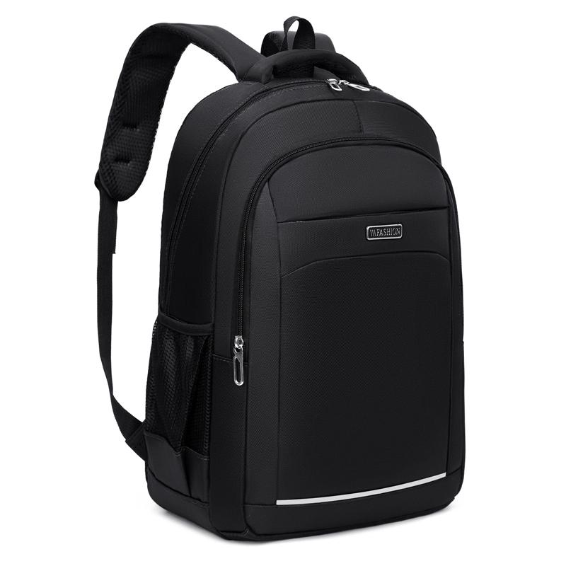 Stylish Business Backpack with Laptop Compartment and Side Mesh Pockets