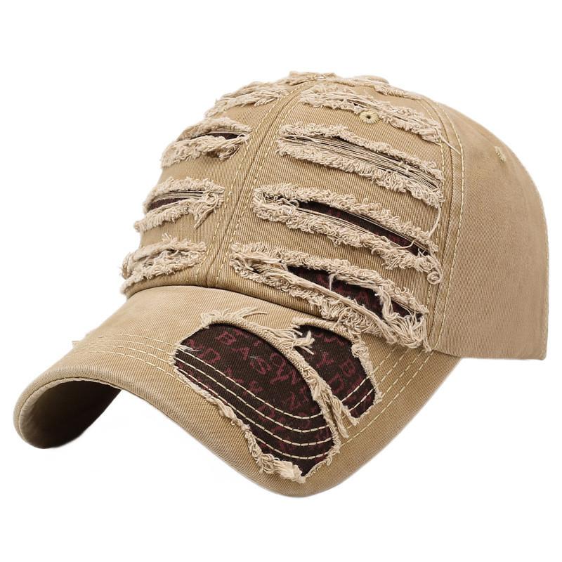 Streetwear Vintage Cotton Baseball Cap With Sun Protection For Men And Women