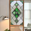 Rainbow Window Film Decorative Static Window Clings Sun Blocking Colorful Decals Removable Privacy Cover for Home Office Bathroom