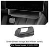 For Tesla Model Y Juniper 16-inch Center Under Screen Storage Box for Model 3 Highland Open and Close Screen Hideen Privacy Box