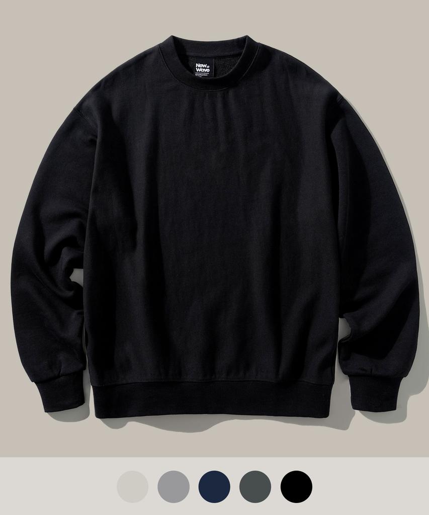 FP142 New Wave Divers Between Sweatshirt Black Khmt1441