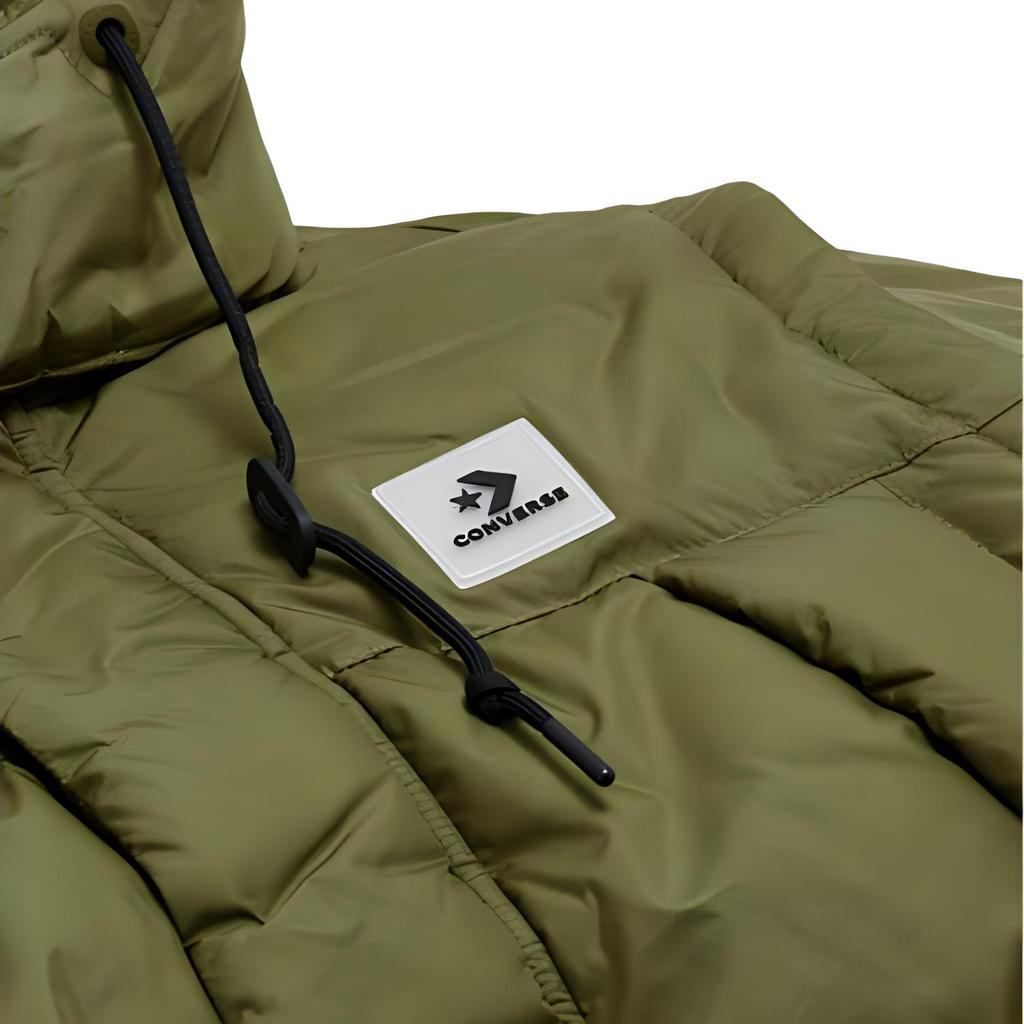 Converse Jackets Men's Green Hooded Moderate Other 10025253-A02
