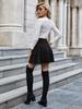 Women's Retro High-Waisted Corduroy Skirt - European and American INS Fashion