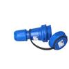 NAUTILUS 10/16A 2 P+Z 230V Single-phase Portable Socket with Pin + Cover