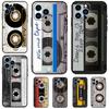 Vintage Cassette Tape Retro Style Phone Case For iPhone 17 Pro Max 16 14 13 12 11 15 Pro Max Plus 12 13 Mini 16e 17 Air Cover