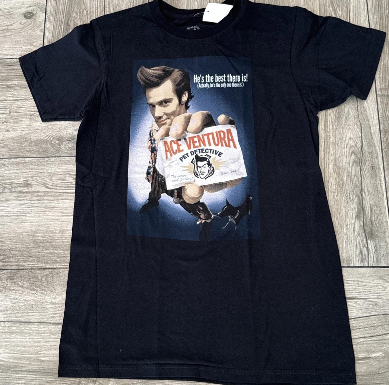 Футболка Ace Ventura: Розыск по объявлениям Джим Керри Лицензионная 2014 г. Размер Medium XL
