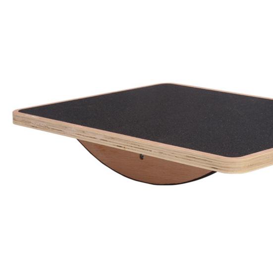 Wooden Rectangle Yoga Balance Board Adults Stability Balance Core Strength Training Physical
