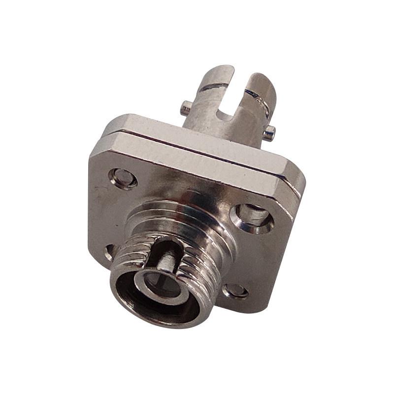 Fiber Optic Connector Adapter Flange Plug Coupler, Single/Multi-mode, Single/Double Core Options