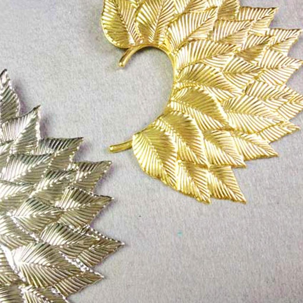 Big Leaf Earring Cuff Non Piercing Ears Clip Fashion Jewelry Decoration Gifts