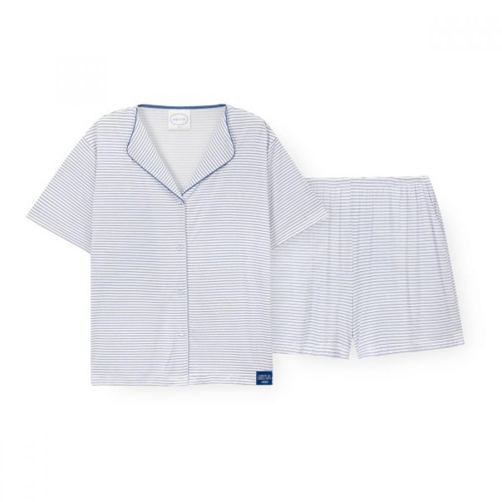 Orcite Women S Short Sleeve Modern Sailor Pajama Set H038