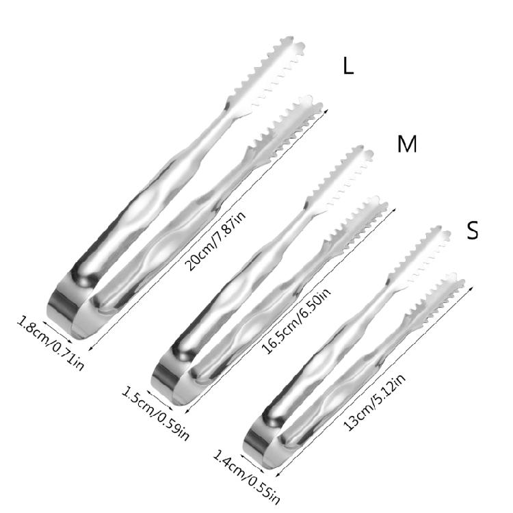 Small Ice Tongs Kitchen Tong Appetizers Tongs for Coffee Bar Party Dessert Party