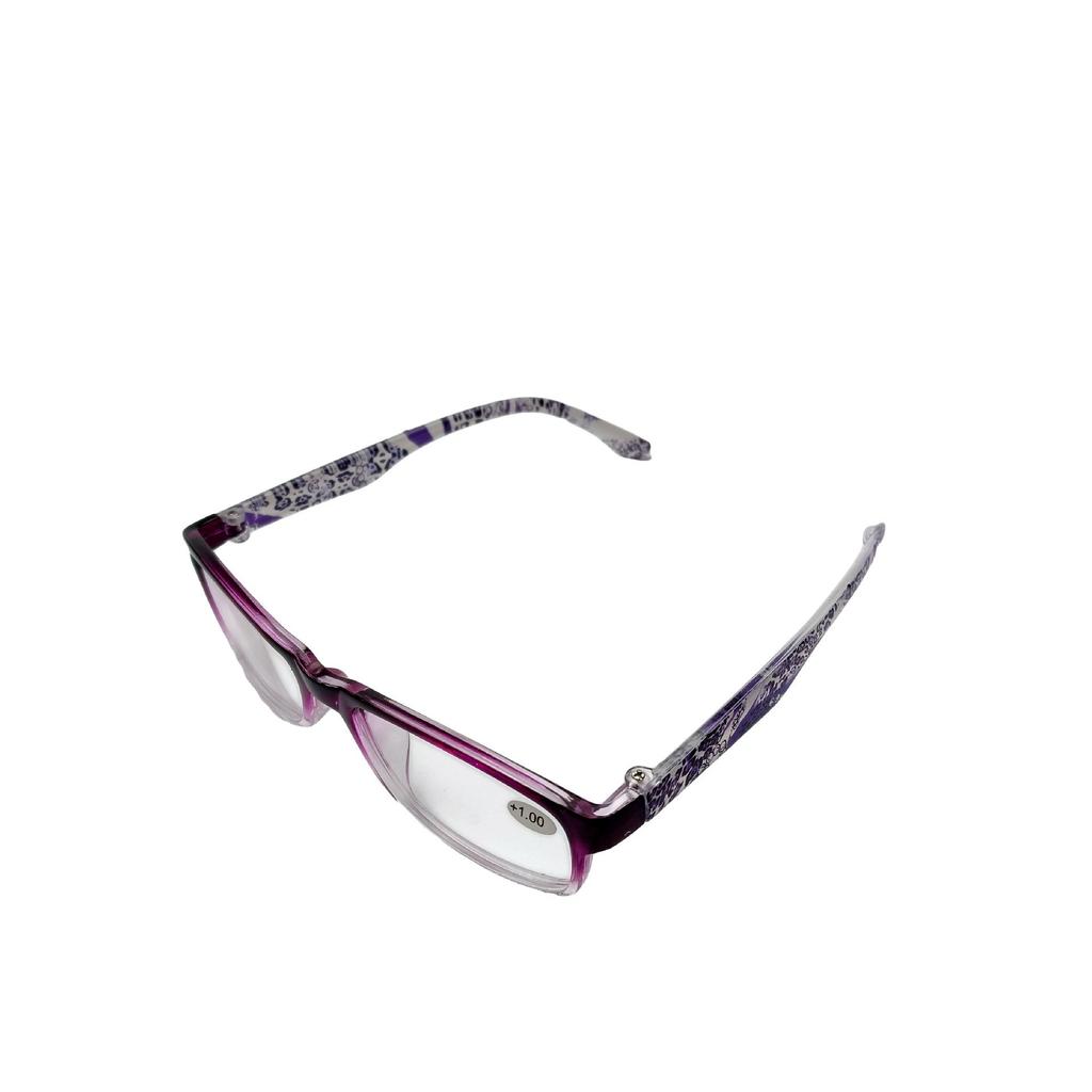 Unisex Business Klassische Quadratische Vollrand Lesebrille Mode Bedruckt Blaulichtschutz Brille +1.0 Bis +4.0