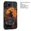 Halloween Witchy Phone Case for IPhone 16/15 Pro Max Shockproof Phone Cover with Hard PC & Soft TPU Anti-Scratch 360 Dgrees Protection Phone Acessary