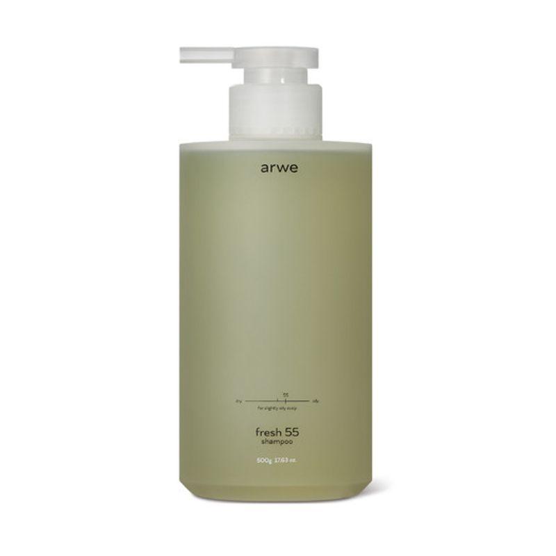 Fresh 55 Mildly Oily Shampoo 500ml