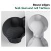 FDAIUN Car Cup Holder Coaster Mat Silicone Pad Fits Tesla Model Y Juniper Tesla Model 3 2025 Rubber Mat Vibration Reduction Silica Gel Custom Interior