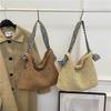 Holiday Style Straw Woven Bag: Large Capacity, Trendy Single Shoulder with Personalized Strap for Women