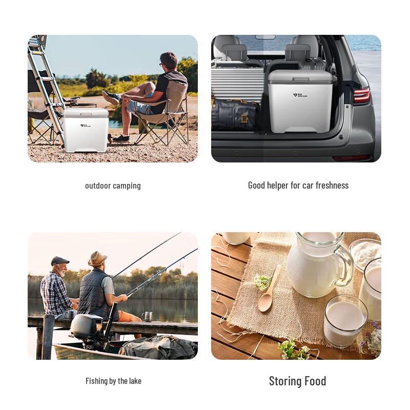 Portable Insulated Food Cooler Box