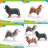 Pet Bernese Mountain Dog Alaskan Pvc Static Models For Kids Gift Learning