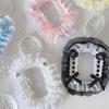 Sweet DIY Card Holder Lolita with Ribbon Lace Photocard Case with Strap Handmade Photo Protector Case Card