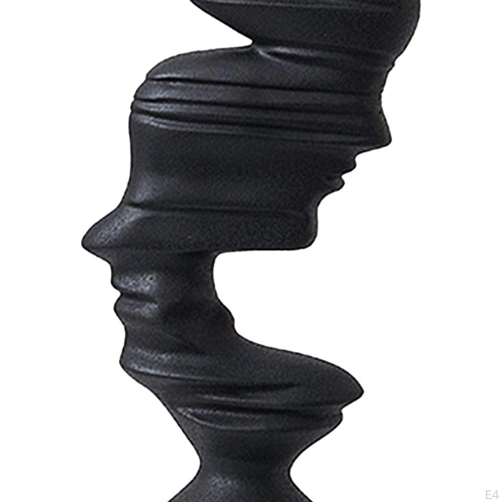 Human Face Figurine Art Piece for Desk And Indoor