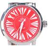 GIO MONACO  101TH One-O-One 500-piece Limited Edition Mechanical Automatic Watches Silver / Red / NavyUsed