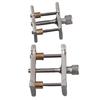 2Pcs Watch Movement Clamp Aluminum Alloy Case Vice Holder Adjustable Repairing Tools