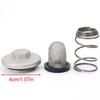 Motorcycle Oil Drain Plug with Spring Filter Scooter Oil Filter Drain Screw for GY6 50cc To 150cc Pedal Bikes Assistive Vehicle