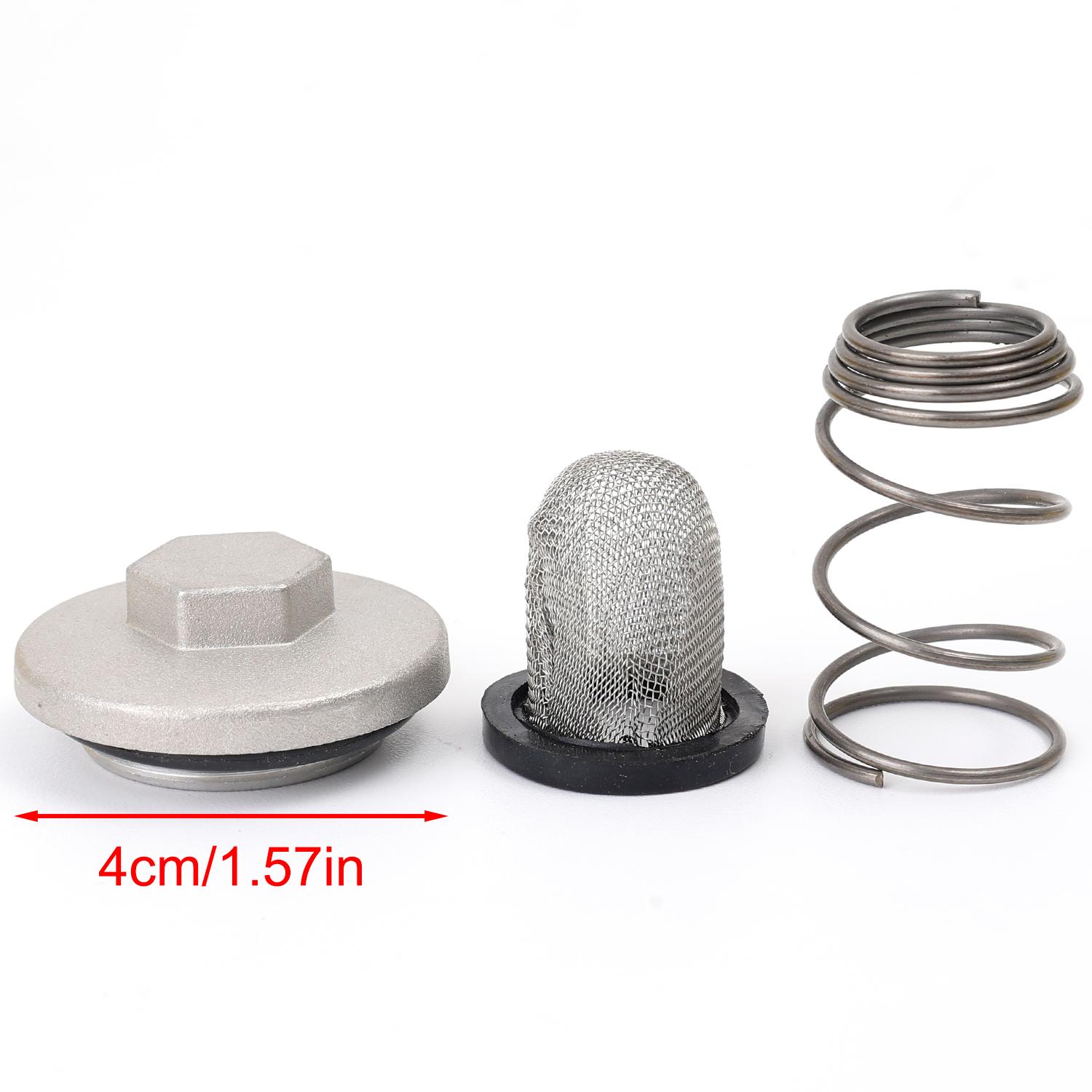 

Set Motorcycle Engine Parts Plug Moped Oil Filter Drain for GY6 Assistive Vehicles 50cc To 150cc 125/150 Oil Gasket Set